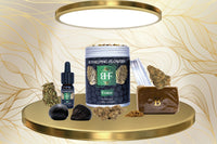 Pack découverte de CBD comprenant : 1 huile, 1 infusion, 3 fleurs et 2 résines